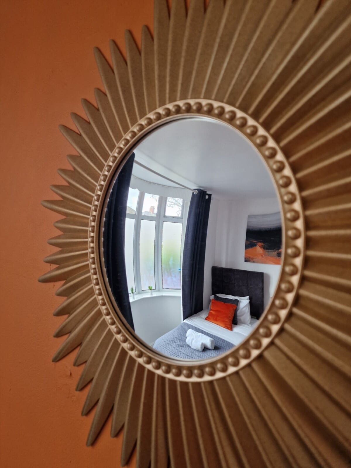 Orange room sun
